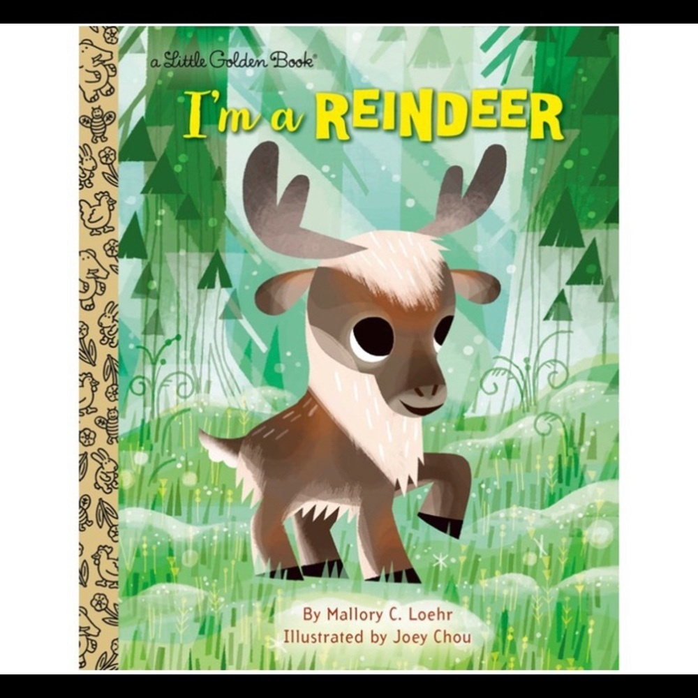 🆕I AM A REINDEER HARD COVER BOOK